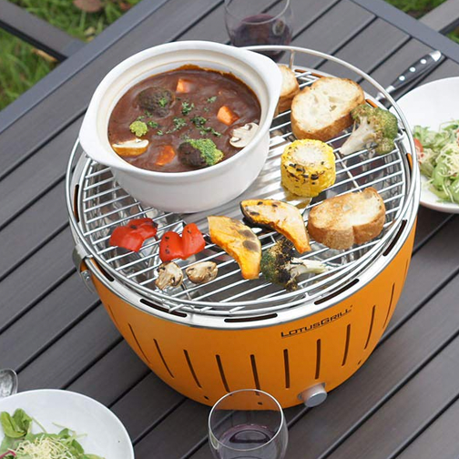 Portable Smokeless Charcoal BBQ Grill - R size