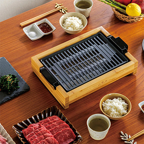 How to have a yakiniku BBQ at home with the UFO smokeless indoor